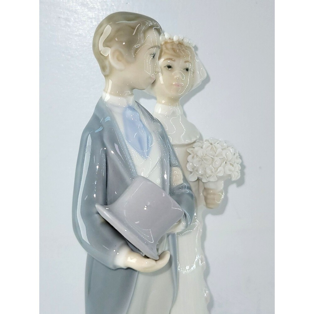 Lladro From This Day Forward Bride Groom Wedding Porcelain Figurine Cake Top? 8"